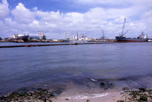 Port Everglades in Fort Lauderdale 1973